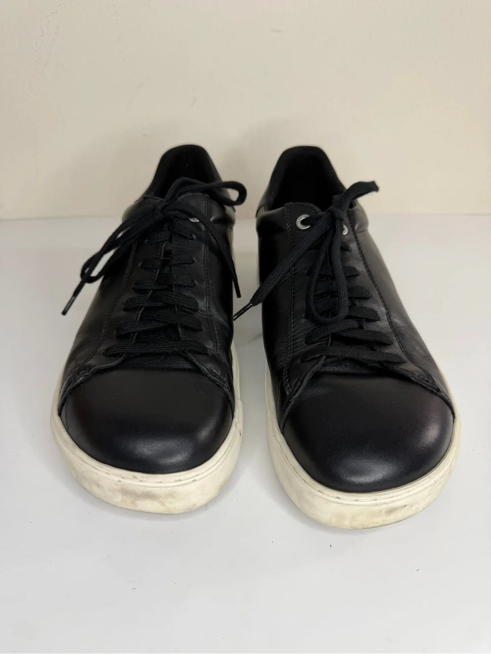 Birkenstock Bend Low Black Leather Sneakers Men Size EU 44 US 11 Made In Germany